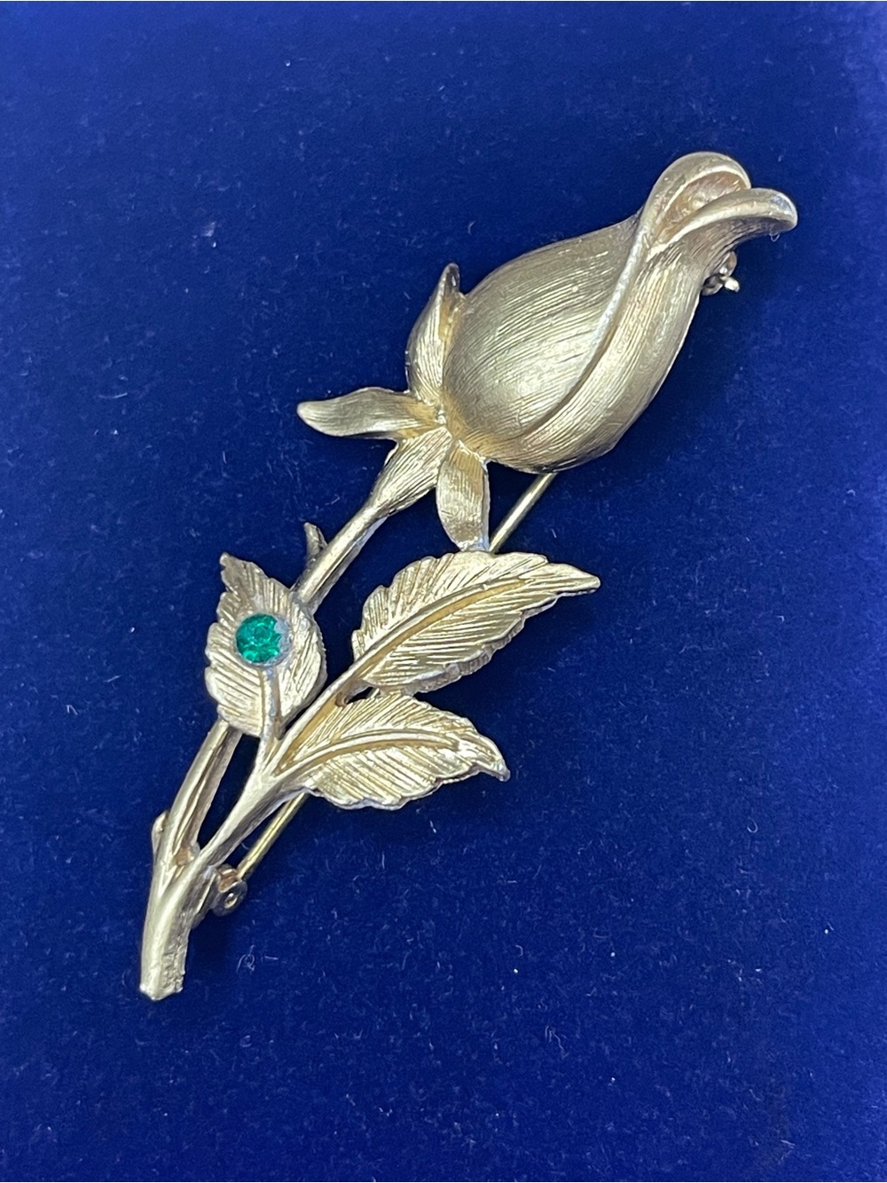 Vintage rose brooch